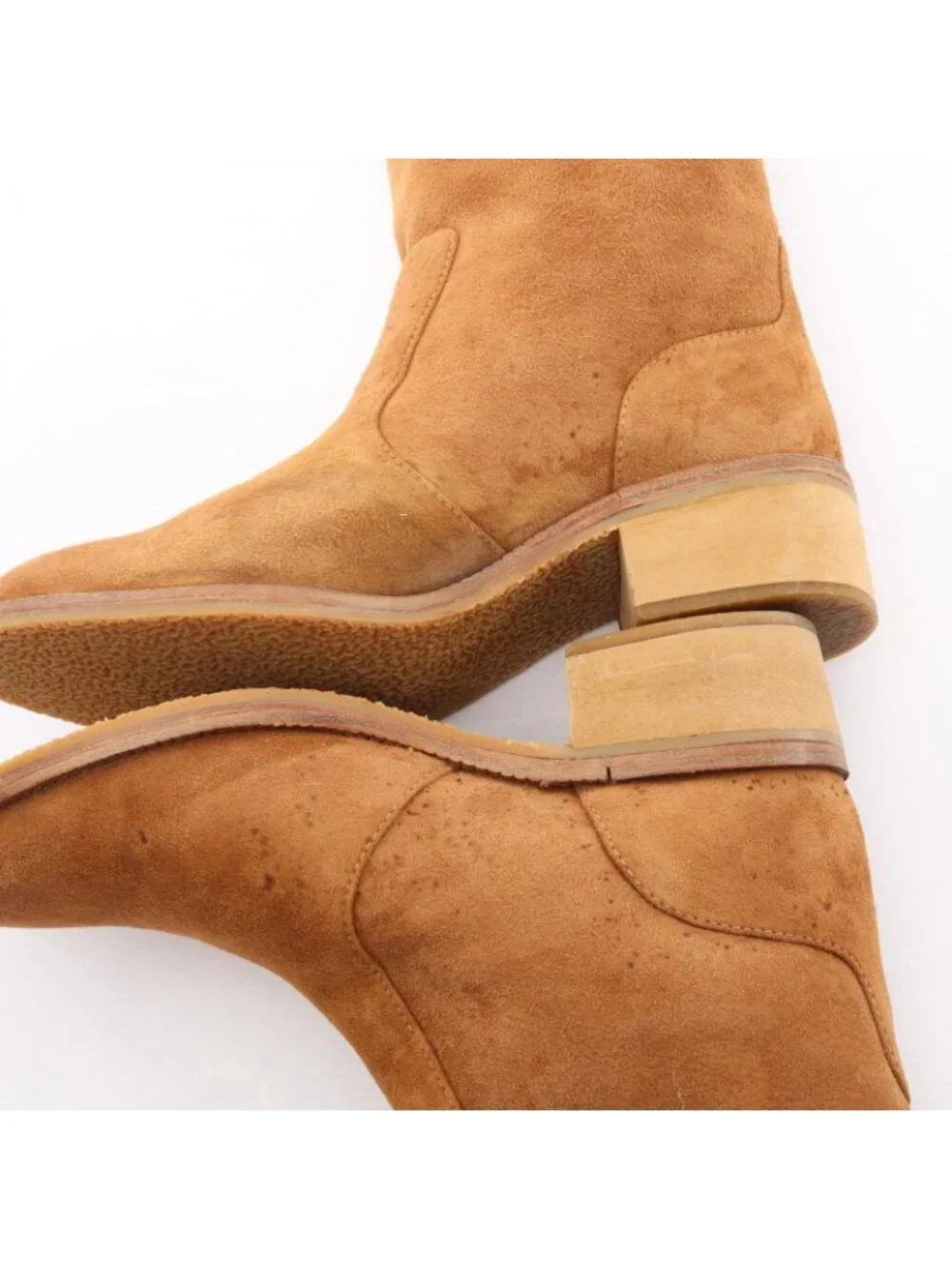 Chanel Brown Short Boots